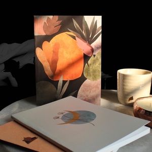 Blank notebooks